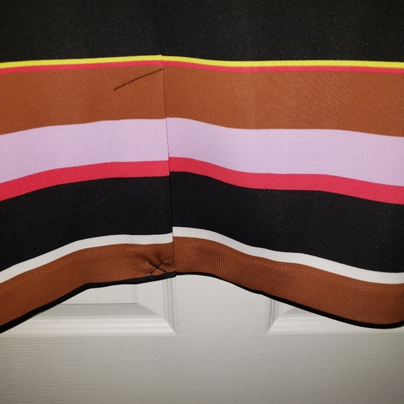 Multi Colored Striped Skirt - Picture 3 of 3
